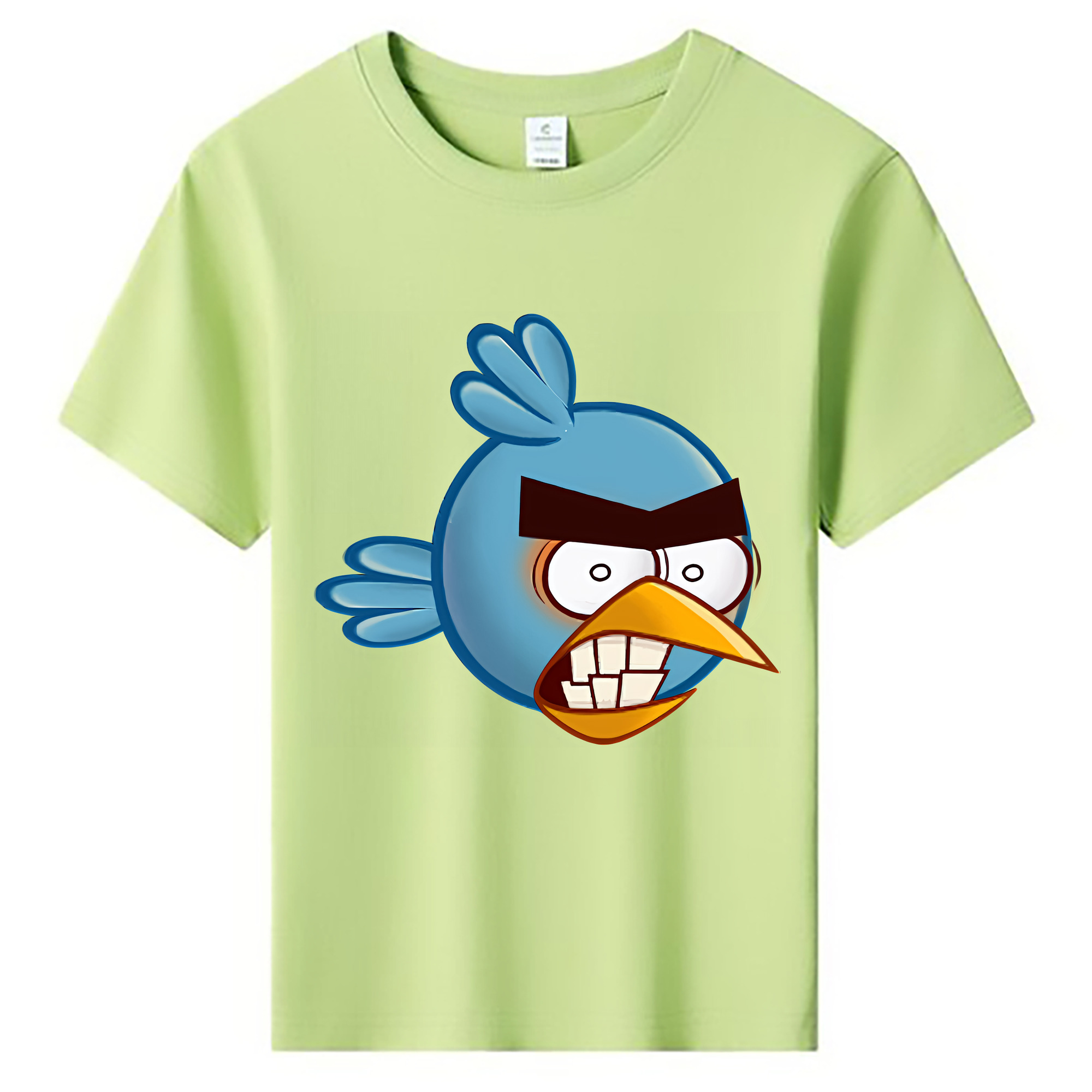 （画像用） Angry Birds アングリーバード 綿100％キッズTシャツ（フロントプリント）